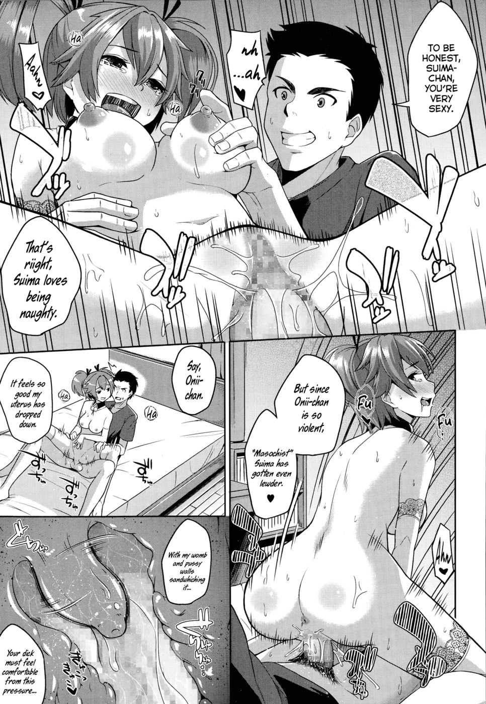 Hentai Manga Comic-Just Hold On, Suima-chan-Read-17